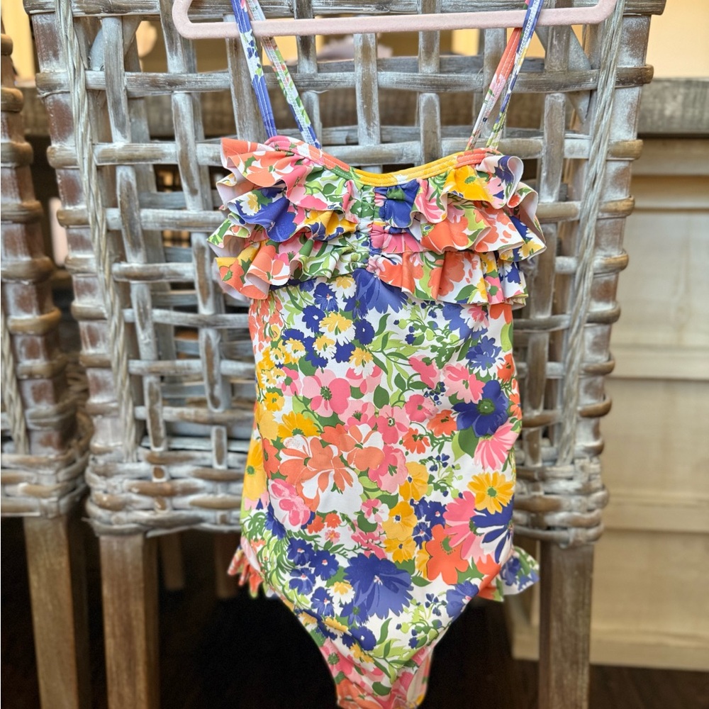 Janie & Jack Floral Swimsuit
